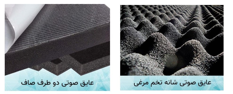عایق صوتی - قیمت عایق صوتی