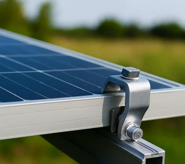 بهترین روش‌های جلوگیری از آسیب پنل‌های خورشیدی با استفاده از کلمپ‌های استاندارد