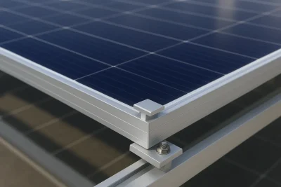 کلمپ انتهایی استراکچر خورشیدی: نگهدارنده‌ای مطمئن برای اولین و آخرین پنل