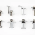 مجموعه کامل کلمپ‌های انتهایی و میانی برای نصب حرفه‌ای