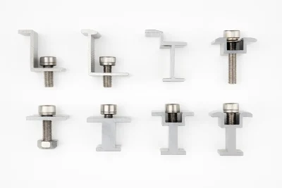 مجموعه کامل کلمپ‌های انتهایی و میانی برای نصب حرفه‌ای