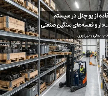 مزایای استفاده از یو چنل در سیستم انبارداری پالت‌دار و قفسه‌های سنگین صنعتی