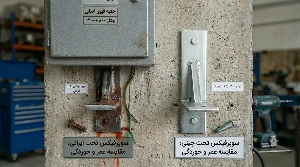 تفاوت طول عمر یو چنل گالوانیزه و سیاه
