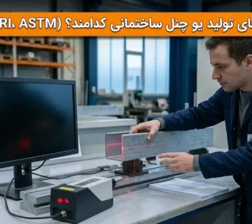 استانداردهای تولید یو چنل ساختمانی کدامند؟ (DIN، ISIRI، ASTM)