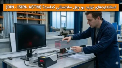 استانداردهای تولید یو چنل ساختمانی کدامند؟ (DIN، ISIRI، ASTM)