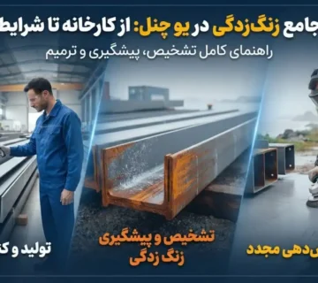 تشخیص، پیشگیری و ترمیم زنگ زدگی در یو چنل؛ از کارخانه تا شرایط مرطوب
