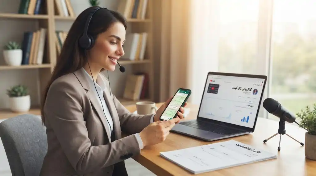 مدیریت سرنخ فروش و پیگیری مشتری با اسکریپت تلفنی و واتساپی