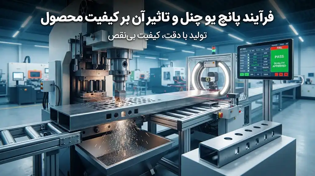 فرآیند پانچ یو چنل و تأثیر آن بر کیفیت محصول