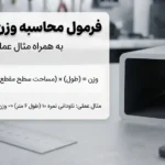 فرمول محاسبه وزن یو چنل به همراه مثال عملی