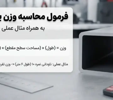 فرمول محاسبه وزن یو چنل به همراه مثال عملی