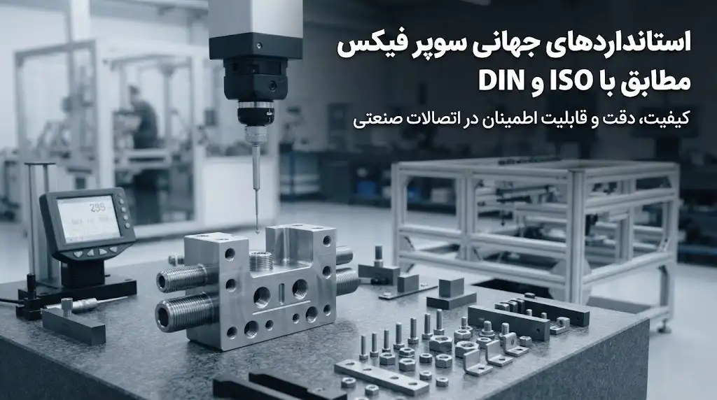 استانداردهای جهانی سوپر فیکس (ISO و DIN)؛ بررسی استانداردهای تولید، ابعاد و کیفیت