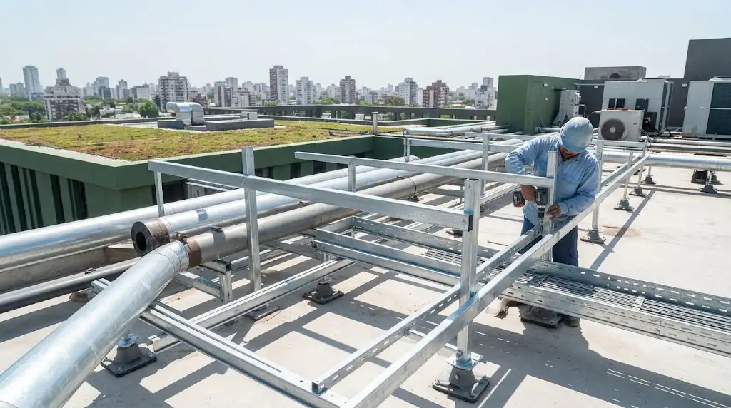 سوپرفیکس یو گالوانیزه برای پروژههای تأسیساتی