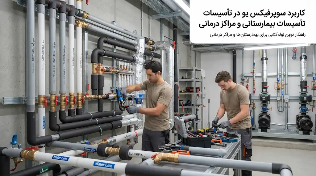 کاربرد سوپرفیکس یو در تأسیسات بیمارستانی و مراکز درمانی